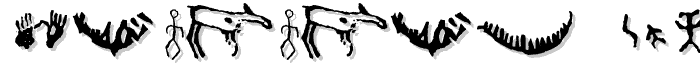 Finnish Rock Paintings font